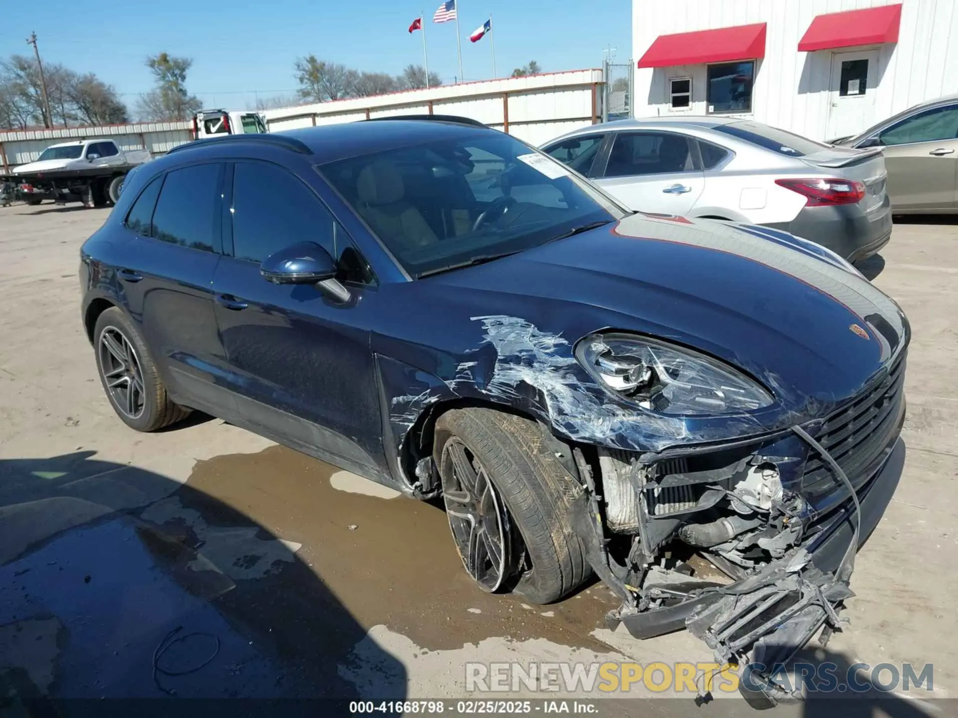 1 fotografías del automóvil dañado WP1AB2A53MLB38137 PORSCHE MACAN 2021