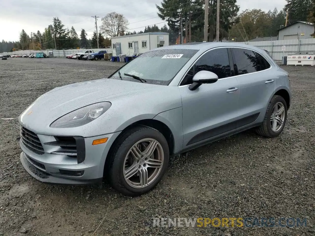 1 fotografías del automóvil dañado WP1AB2A57MLB35290 PORSCHE MACAN 2021