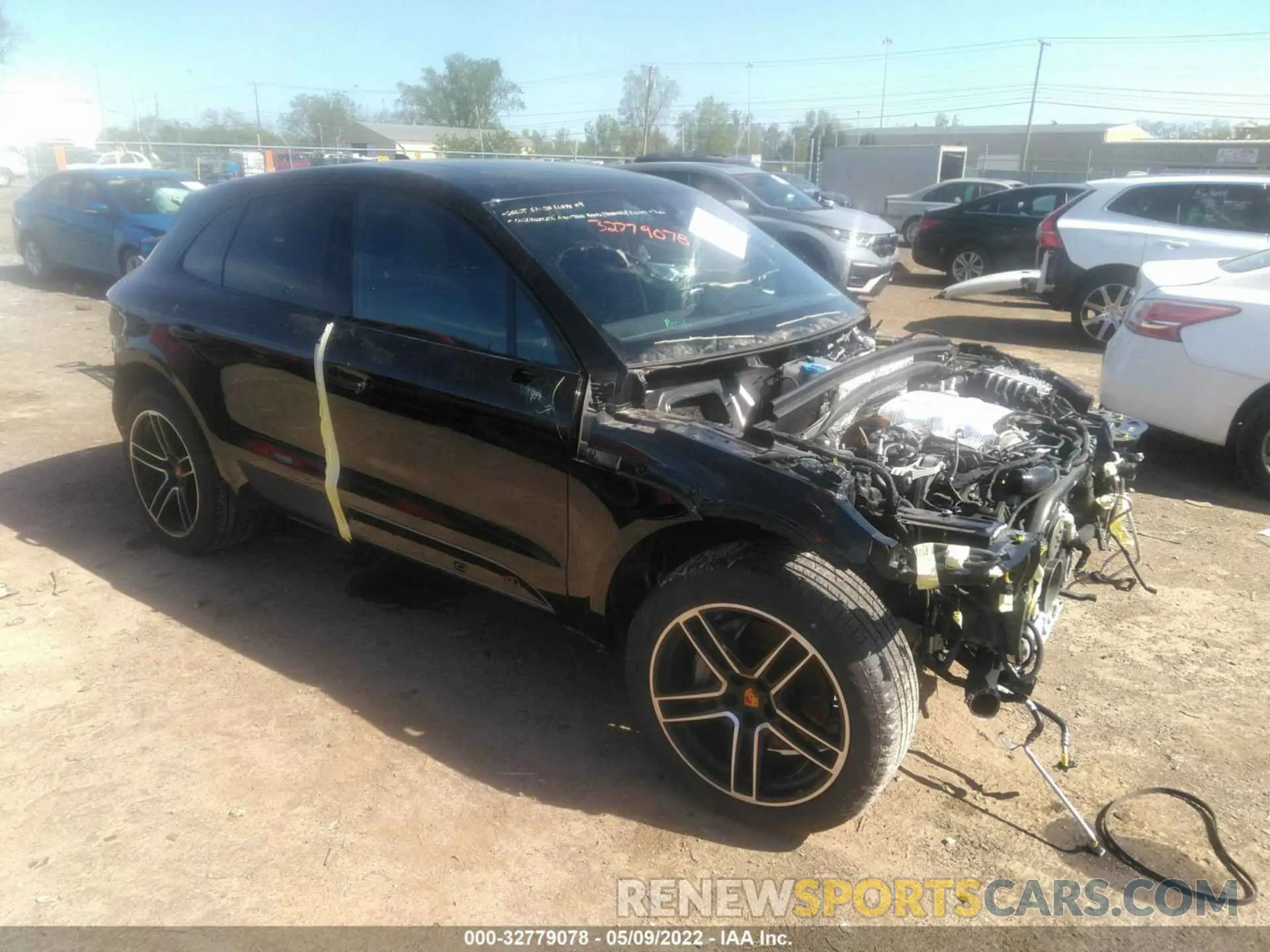 1 fotografías del automóvil dañado WP1AB2A59MLB30852 PORSCHE MACAN 2021