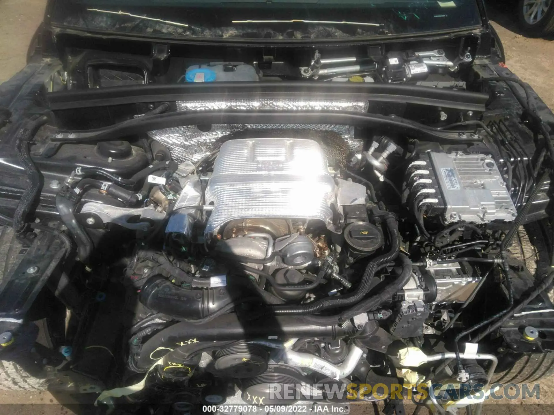 10 fotografías del automóvil dañado WP1AB2A59MLB30852 PORSCHE MACAN 2021