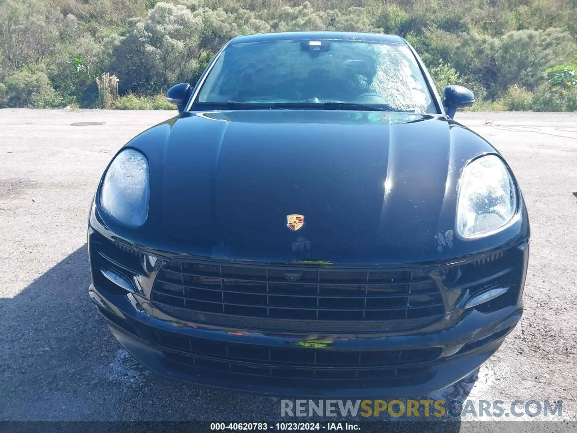 12 fotografías del automóvil dañado WP1AB2A59MLB34089 PORSCHE MACAN 2021