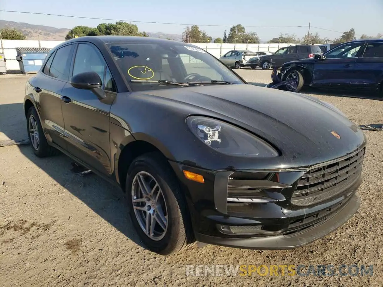 1 fotografías del automóvil dañado WP1AB2A5XMLB31783 PORSCHE MACAN 2021