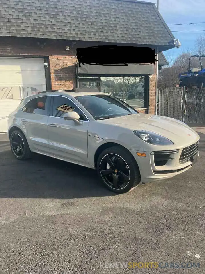 1 fotografías del automóvil dañado WP1AF2A57MLB605XX PORSCHE MACAN 2021