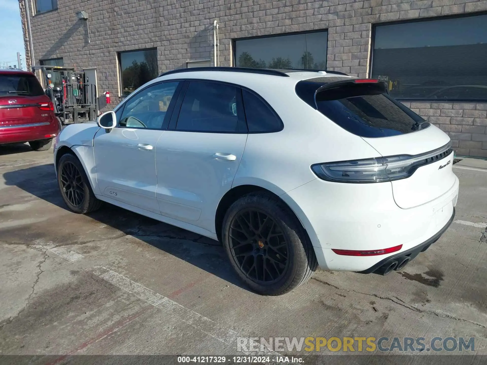 3 fotografías del automóvil dañado WP1AG2A52MLB52919 PORSCHE MACAN 2021
