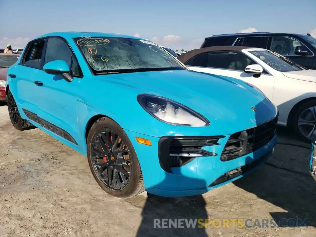 1 fotografías del automóvil dañado WP1AG2A56MLB53720 PORSCHE MACAN 2021