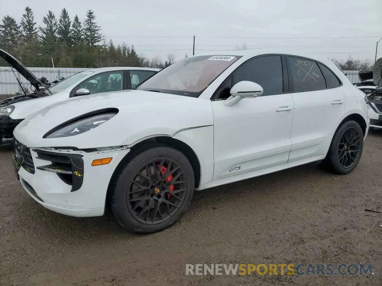 1 fotografías del automóvil dañado WP1AG2A58MLB54268 PORSCHE MACAN 2021