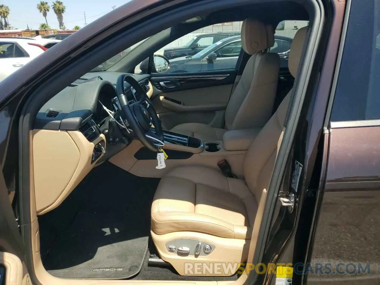 7 fotografías del automóvil dañado WP1AA2A51NLB04007 PORSCHE MACAN 2022