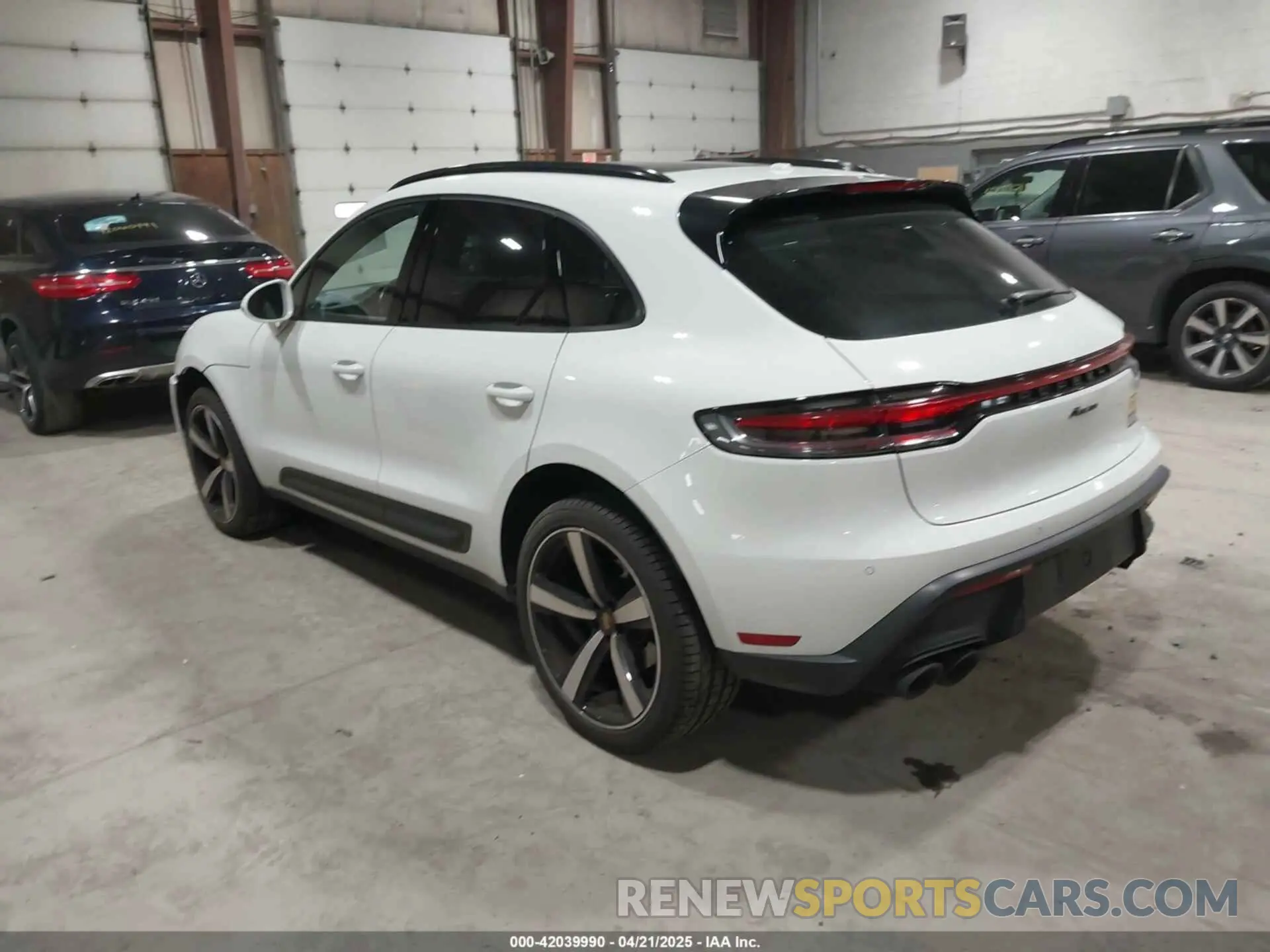 3 fotografías del automóvil dañado WP1AA2A52NLB02038 PORSCHE MACAN 2022
