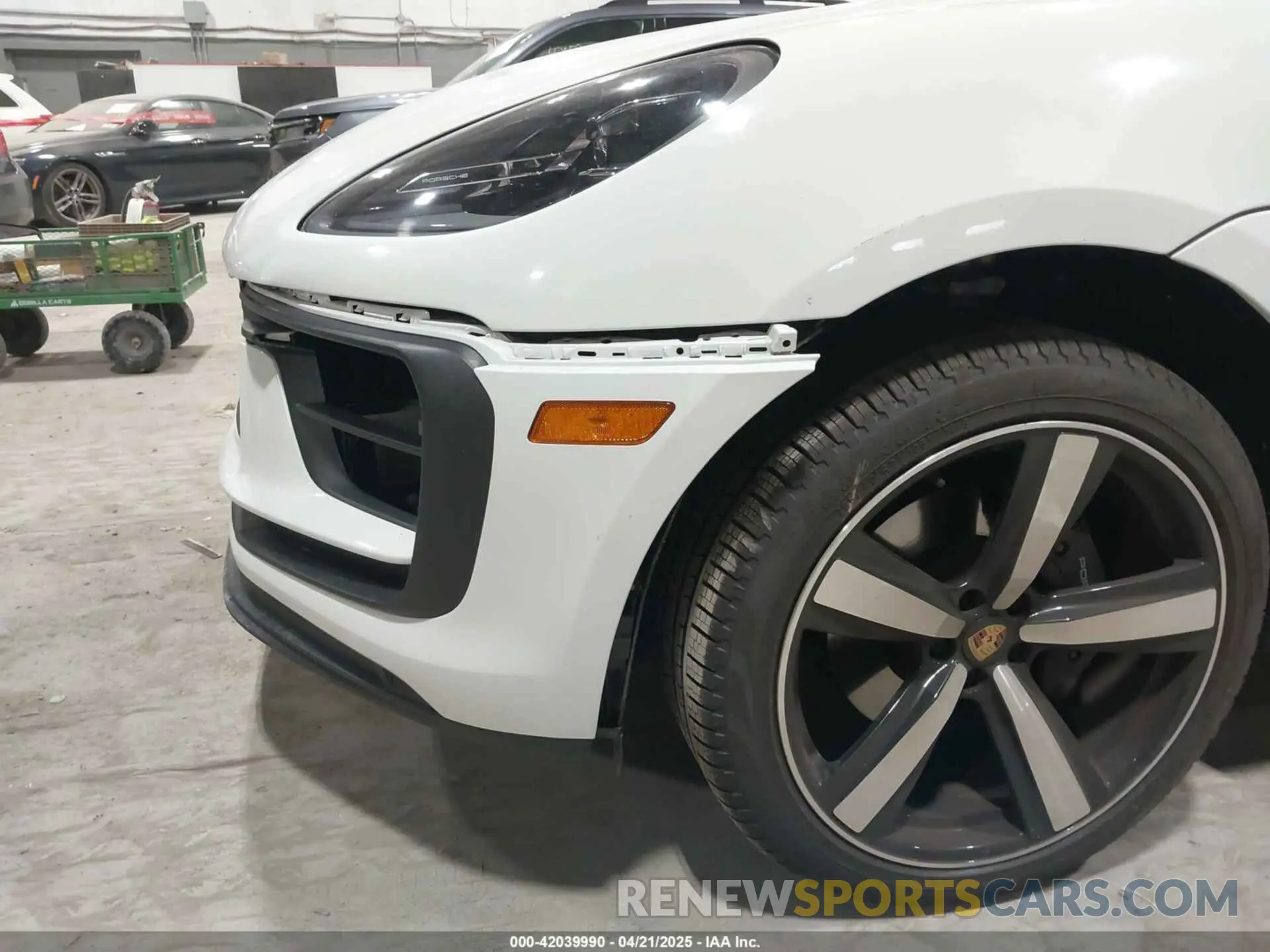 6 fotografías del automóvil dañado WP1AA2A52NLB02038 PORSCHE MACAN 2022