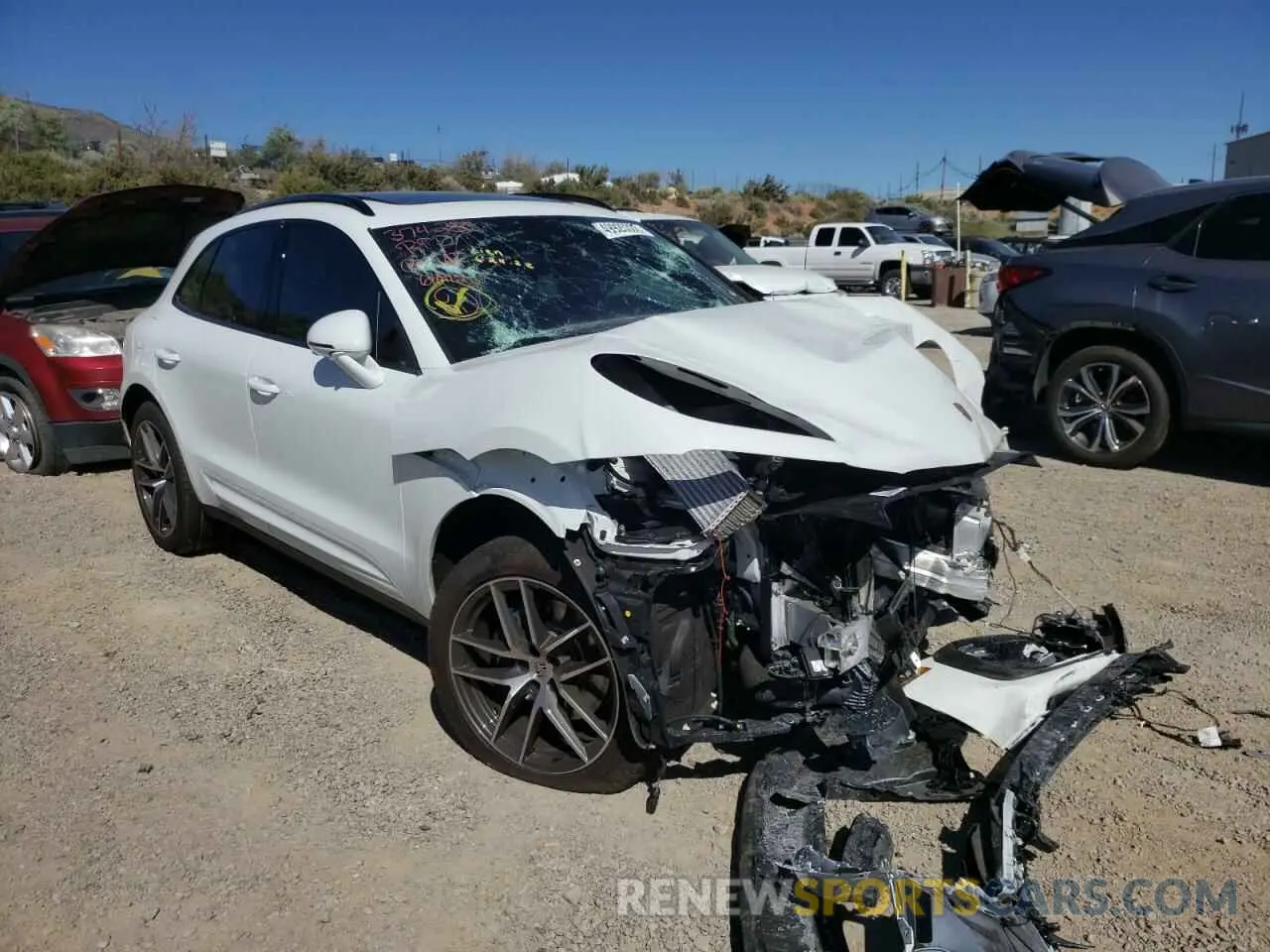 1 fotografías del automóvil dañado WP1AA2A53NLB04722 PORSCHE MACAN 2022