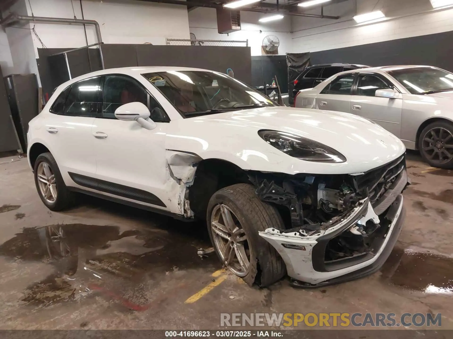 1 fotografías del automóvil dañado WP1AA2A54NLB03594 PORSCHE MACAN 2022