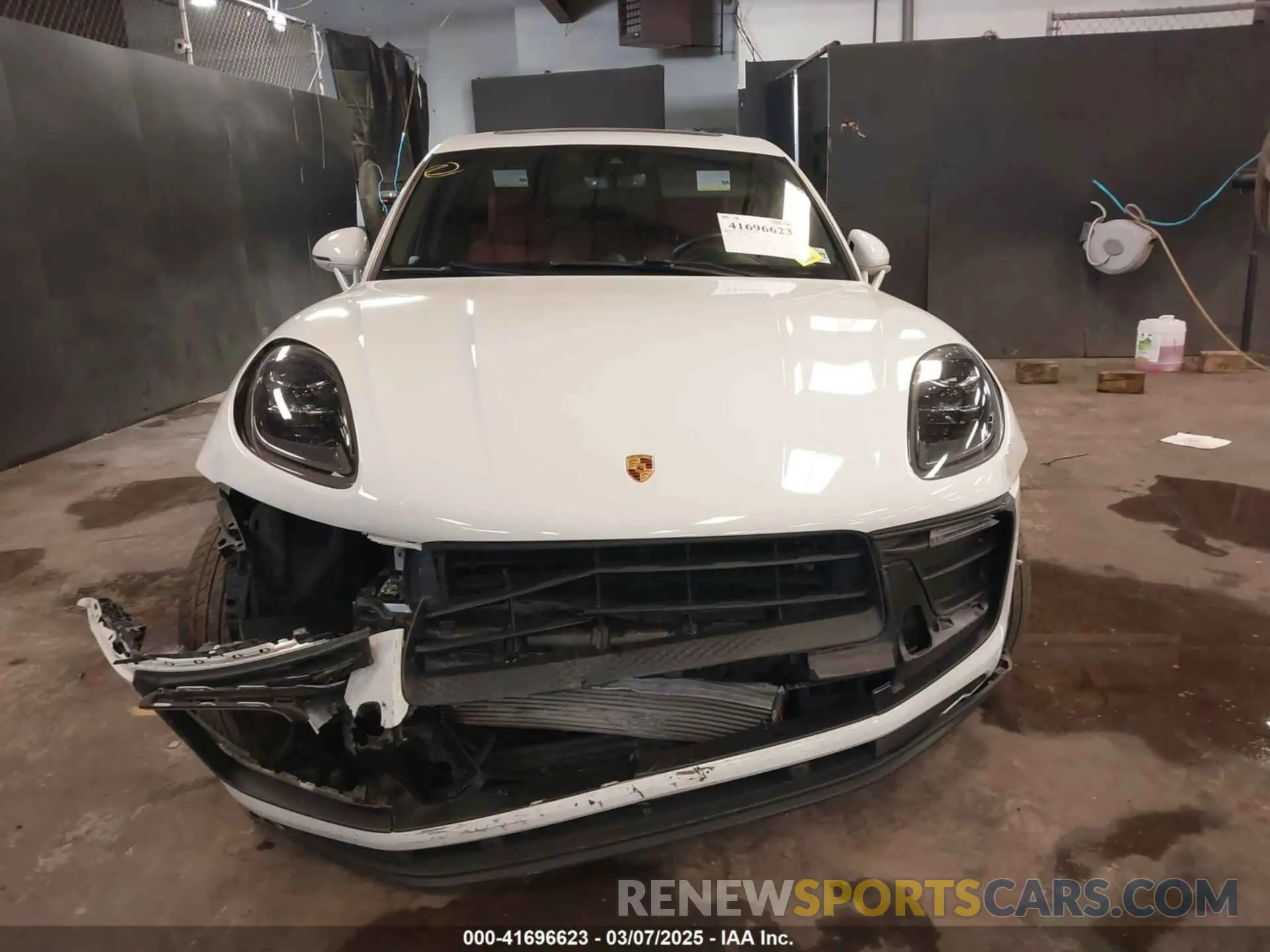 12 fotografías del automóvil dañado WP1AA2A54NLB03594 PORSCHE MACAN 2022