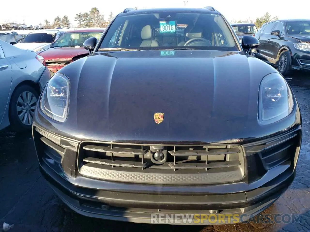5 fotografías del automóvil dañado WP1AA2A54NLB07905 PORSCHE MACAN 2022