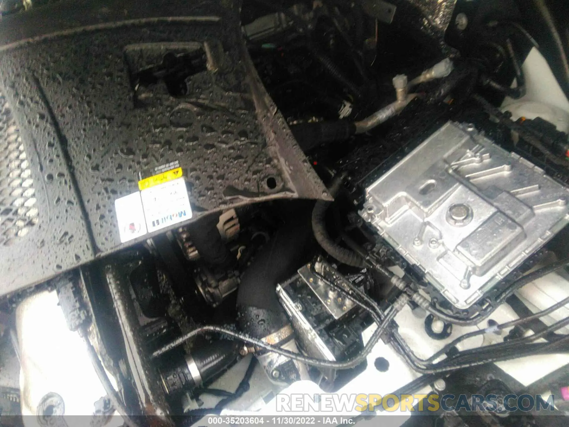 10 fotografías del automóvil dañado WP1AA2A54NLB08830 PORSCHE MACAN 2022