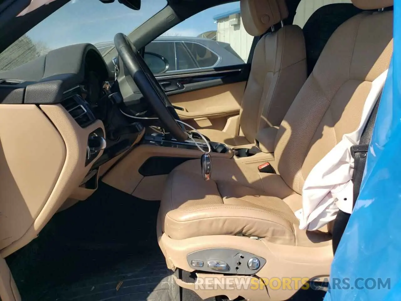 7 fotografías del automóvil dañado WP1AA2A54NLB10898 PORSCHE MACAN 2022