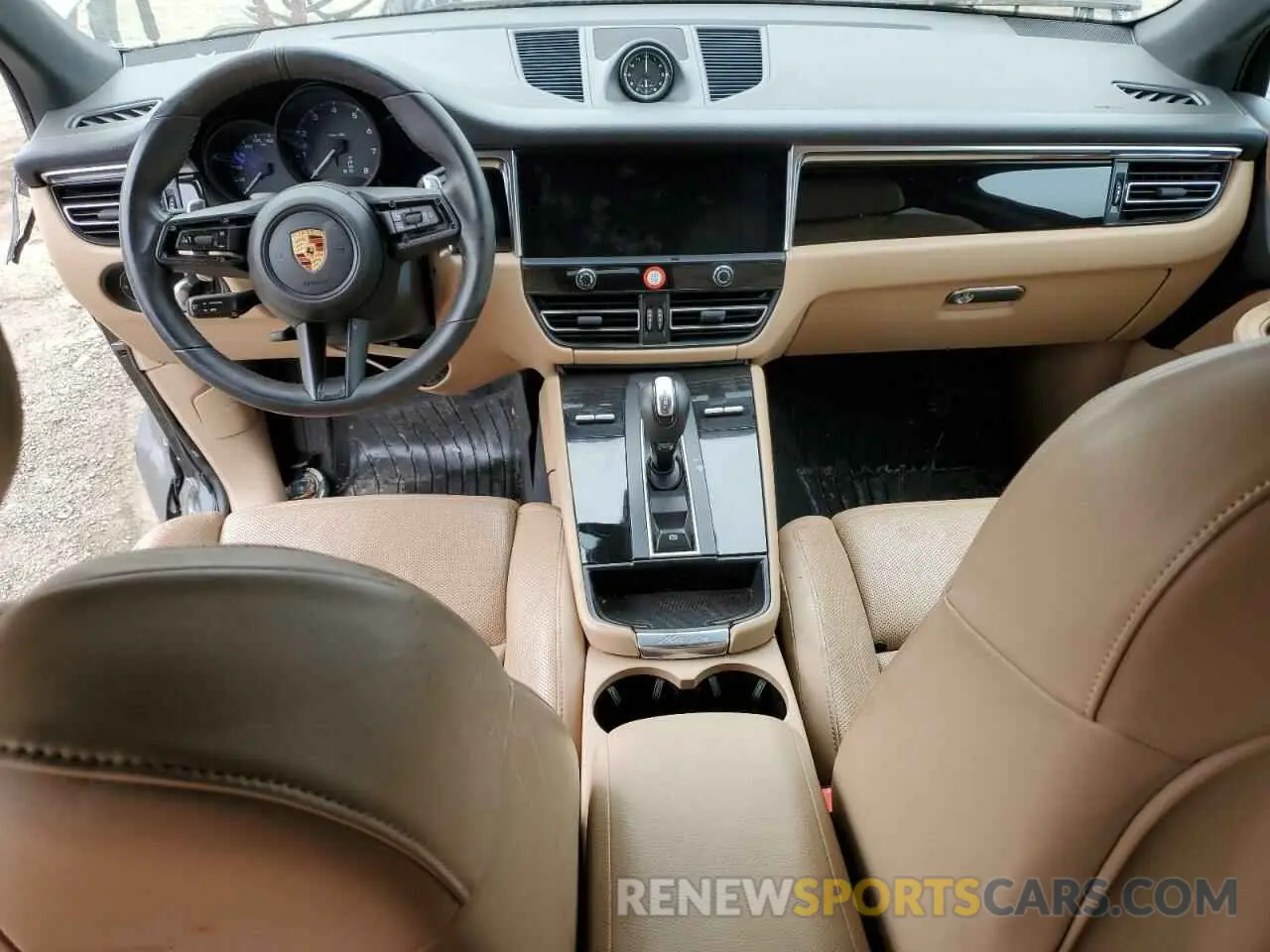 8 fotografías del automóvil dañado WP1AA2A54NLB10898 PORSCHE MACAN 2022