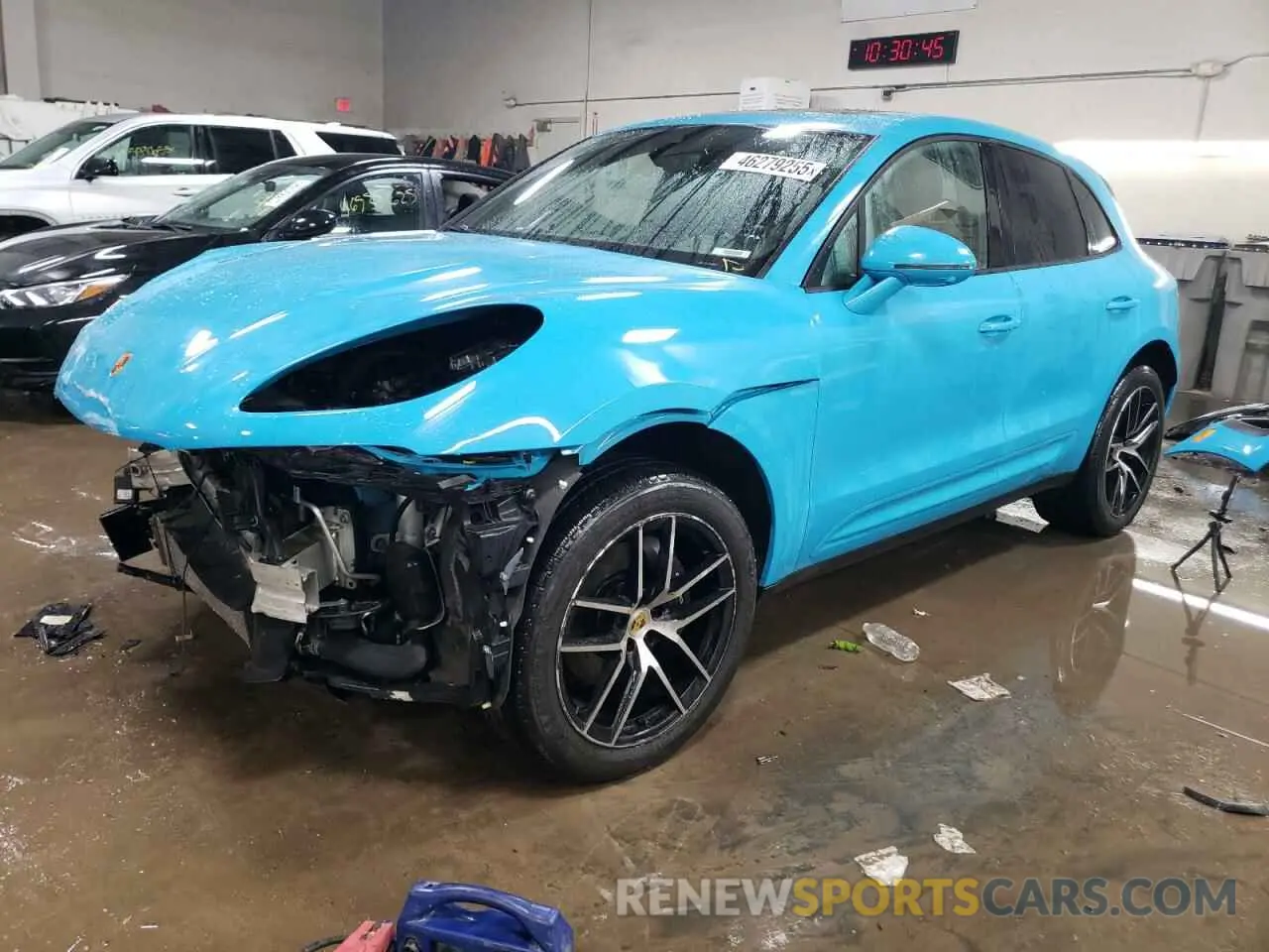 1 fotografías del automóvil dañado WP1AA2A54NLB12263 PORSCHE MACAN 2022