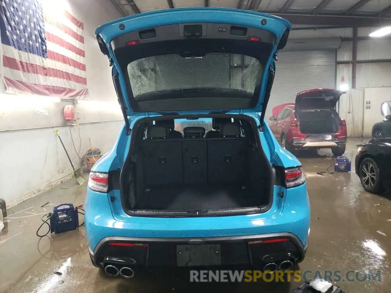 6 fotografías del automóvil dañado WP1AA2A54NLB12263 PORSCHE MACAN 2022