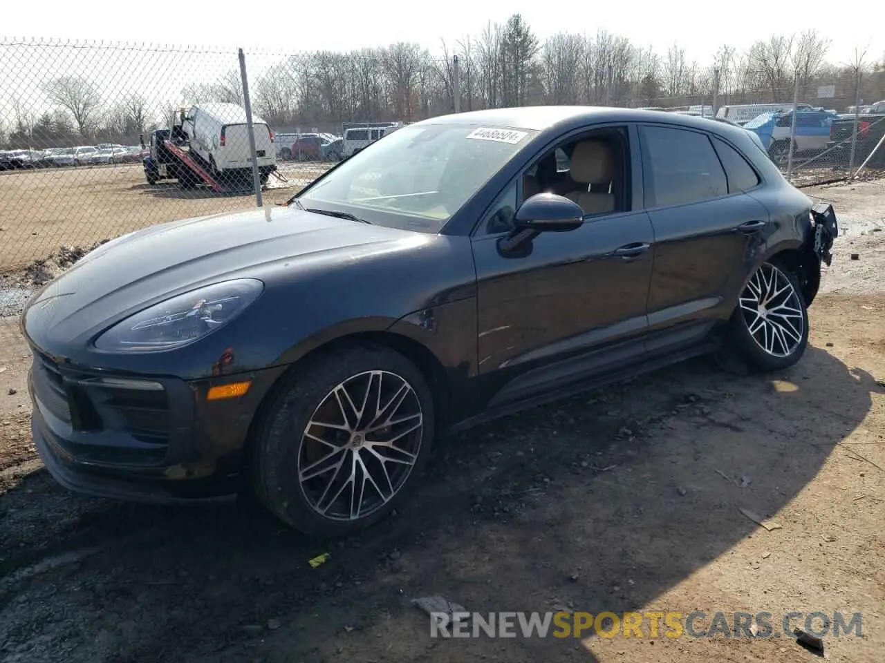 1 fotografías del automóvil dañado WP1AA2A55NLB10358 PORSCHE MACAN 2022