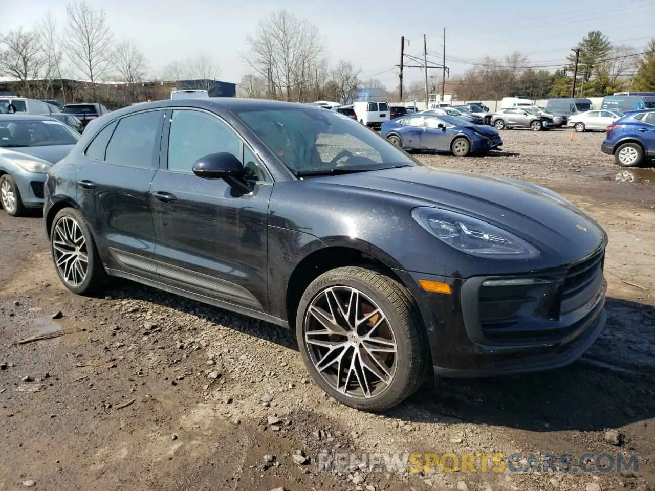 4 fotografías del automóvil dañado WP1AA2A55NLB10358 PORSCHE MACAN 2022