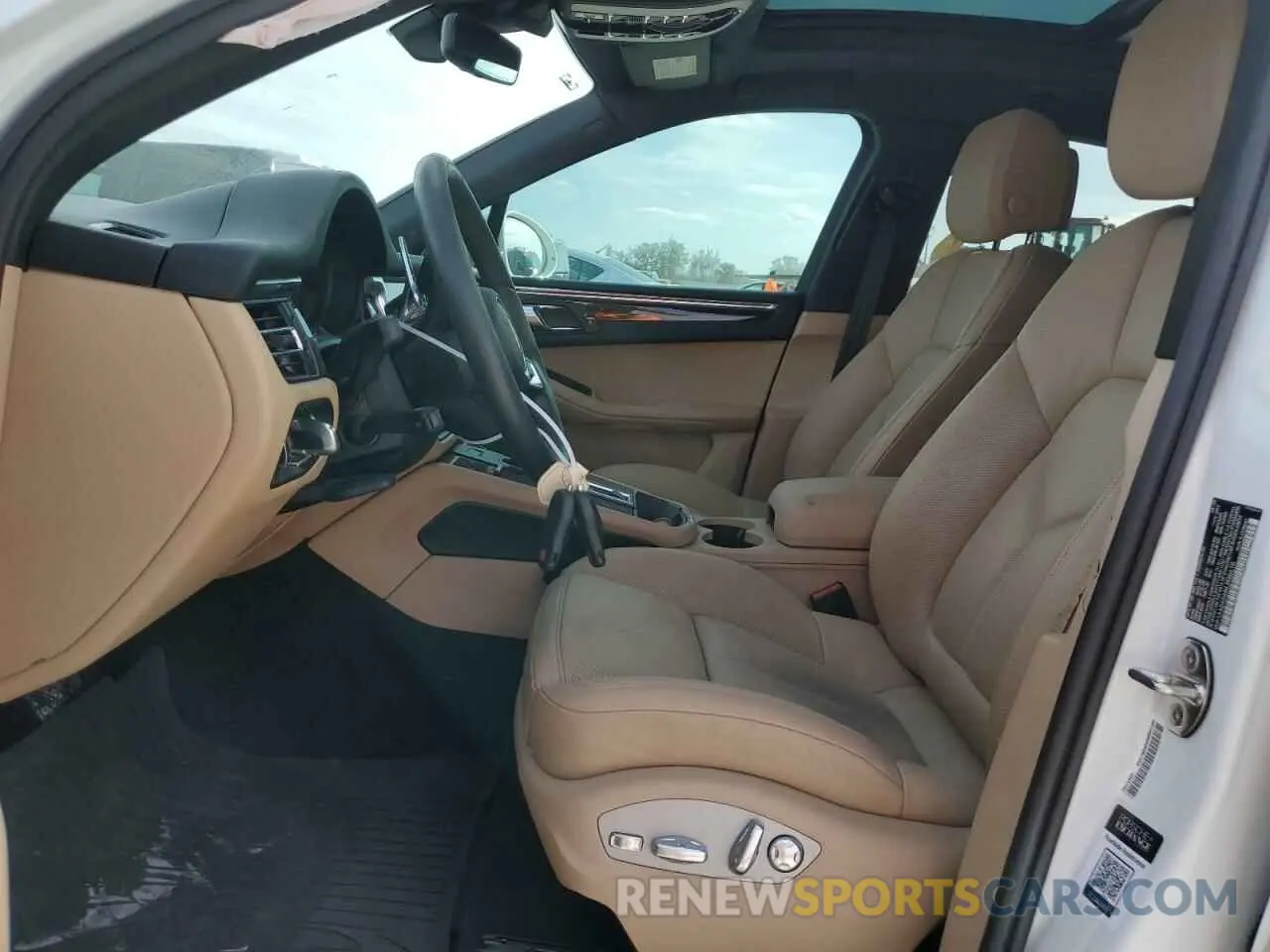 7 fotografías del automóvil dañado WP1AA2A56NLB08618 PORSCHE MACAN 2022