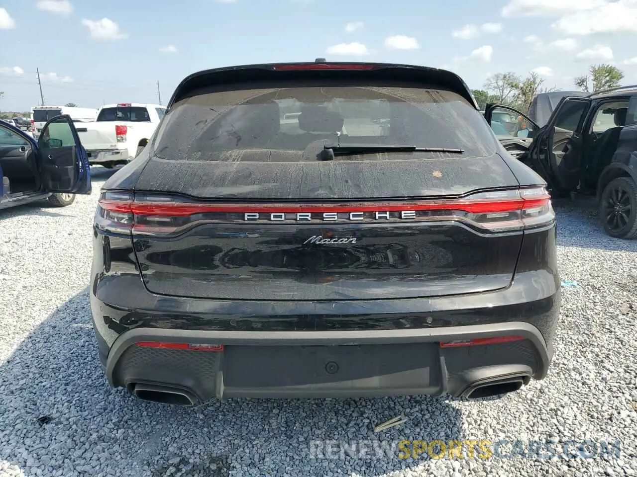 6 fotografías del automóvil dañado WP1AA2A56NLB09932 PORSCHE MACAN 2022