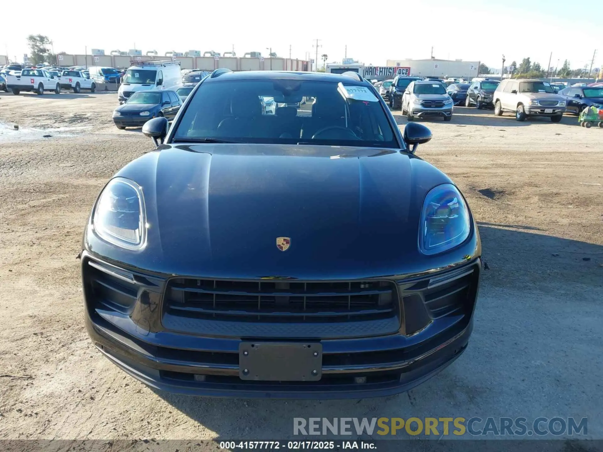 12 fotografías del automóvil dañado WP1AA2A56NLB12166 PORSCHE MACAN 2022