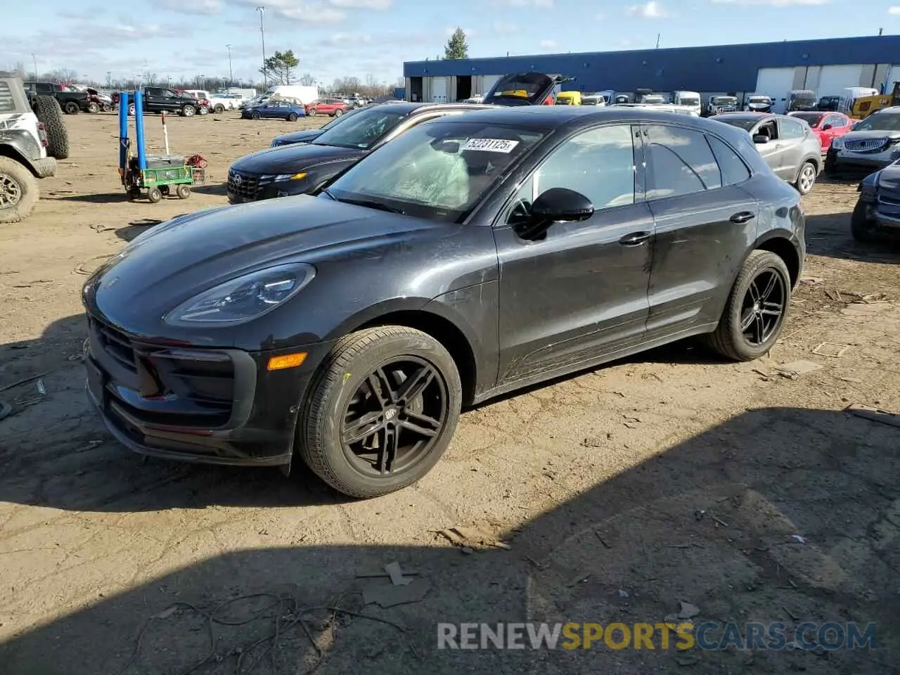 1 fotografías del automóvil dañado WP1AA2A57NLB02293 PORSCHE MACAN 2022