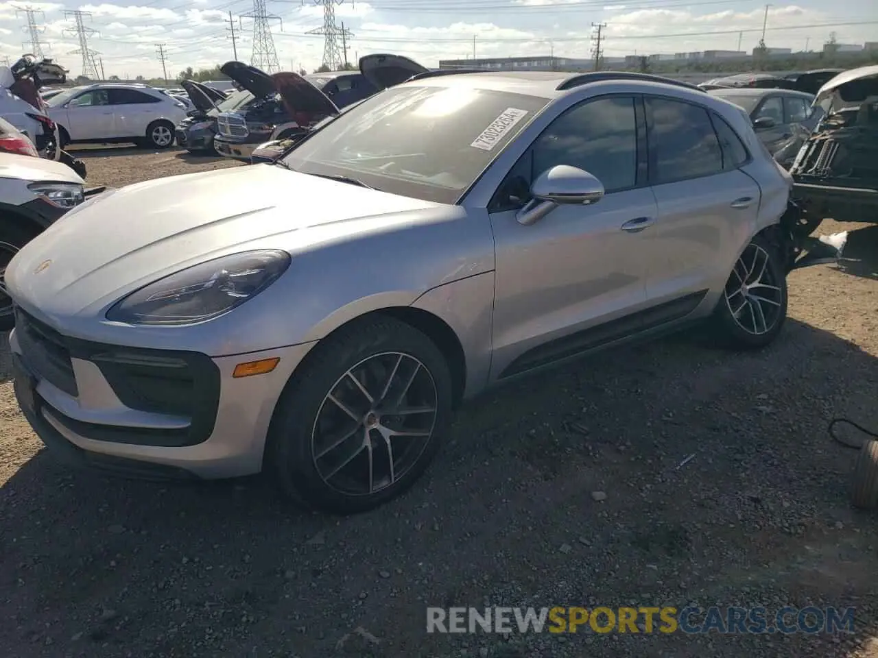 1 fotografías del automóvil dañado WP1AA2A58NLB10466 PORSCHE MACAN 2022