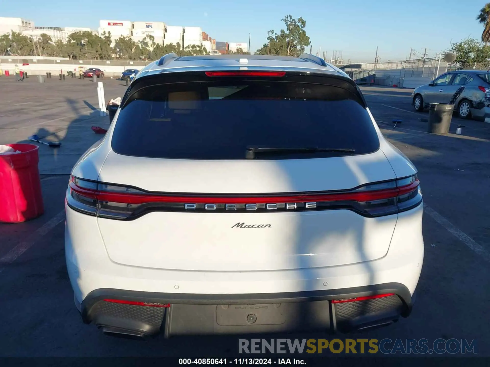 16 fotografías del automóvil dañado WP1AA2A5XNLB07407 PORSCHE MACAN 2022