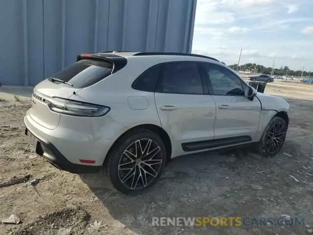 3 fotografías del automóvil dañado WP1AA2A5XNLB09352 PORSCHE MACAN 2022