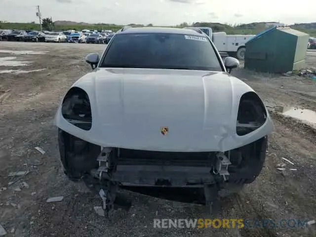 5 fotografías del automóvil dañado WP1AA2A5XNLB09352 PORSCHE MACAN 2022