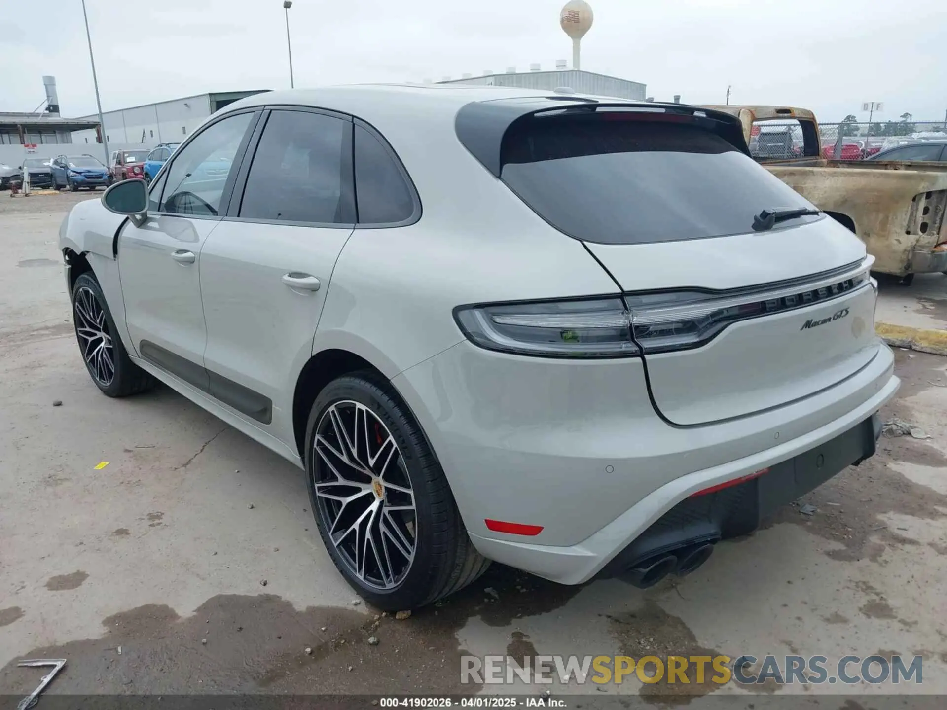 3 fotografías del automóvil dañado WP1AF2A53NLB31162 PORSCHE MACAN 2022