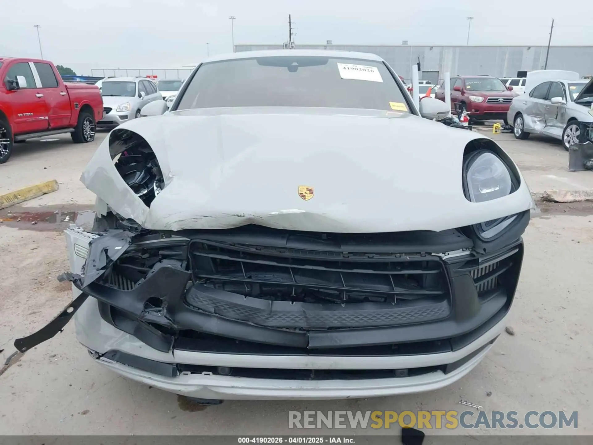 6 fotografías del automóvil dañado WP1AF2A53NLB31162 PORSCHE MACAN 2022