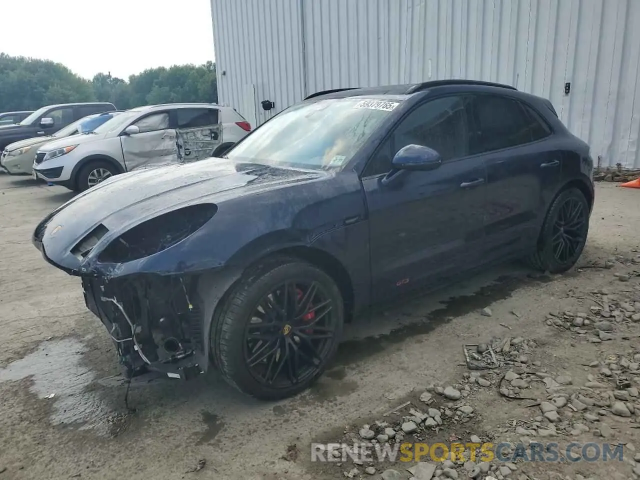 1 fotografías del automóvil dañado WP1AF2A56NLB30555 PORSCHE MACAN 2022