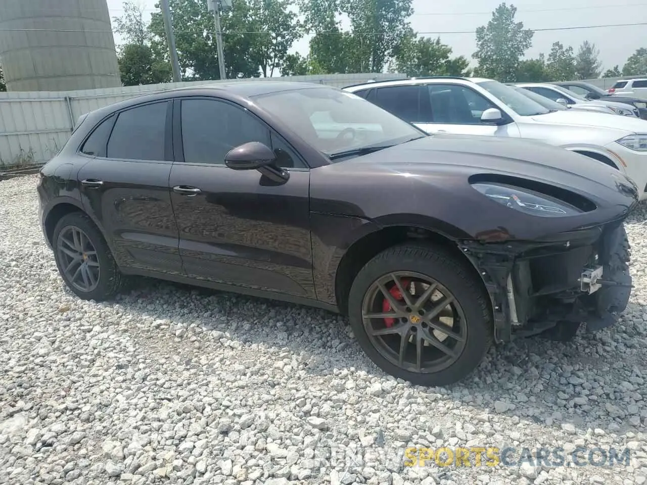 4 fotografías del automóvil dañado WP1AG2A53NLB22118 PORSCHE MACAN 2022