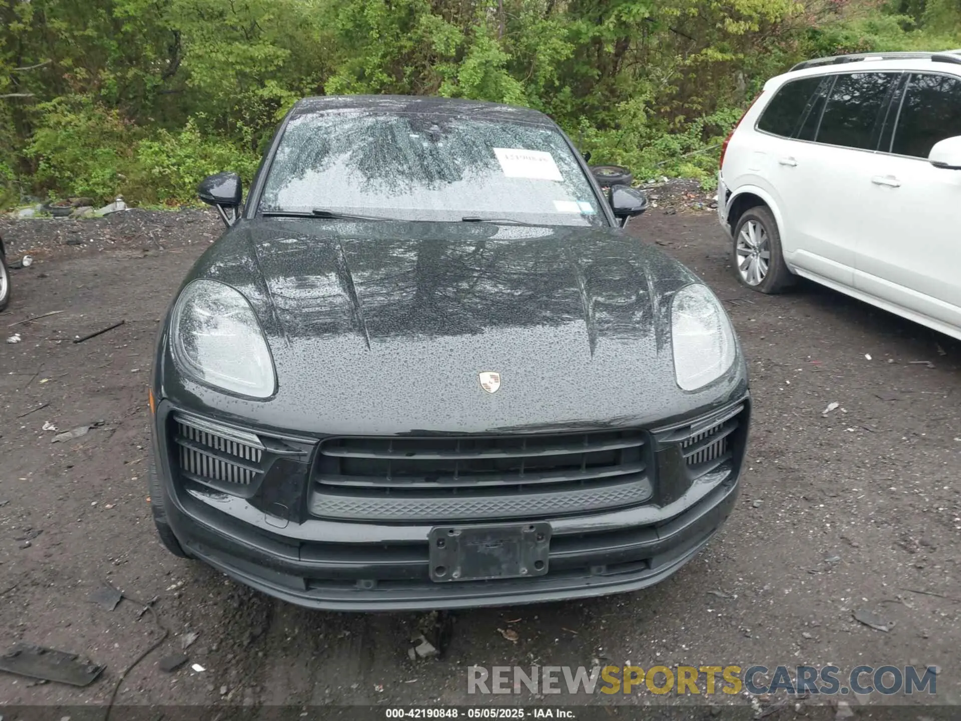 12 fotografías del automóvil dañado WP1AG2A54NLB23505 PORSCHE MACAN 2022