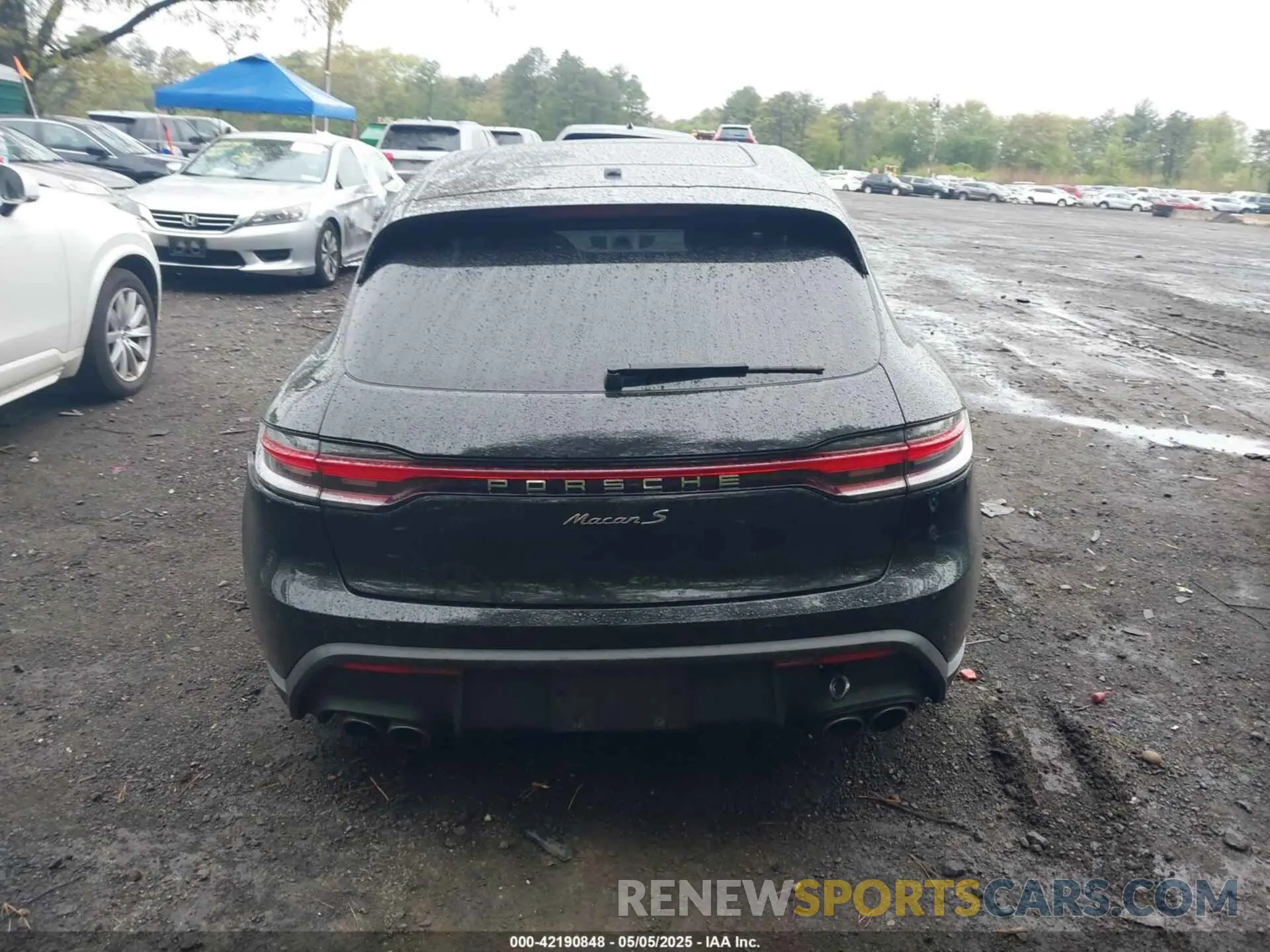 16 fotografías del automóvil dañado WP1AG2A54NLB23505 PORSCHE MACAN 2022