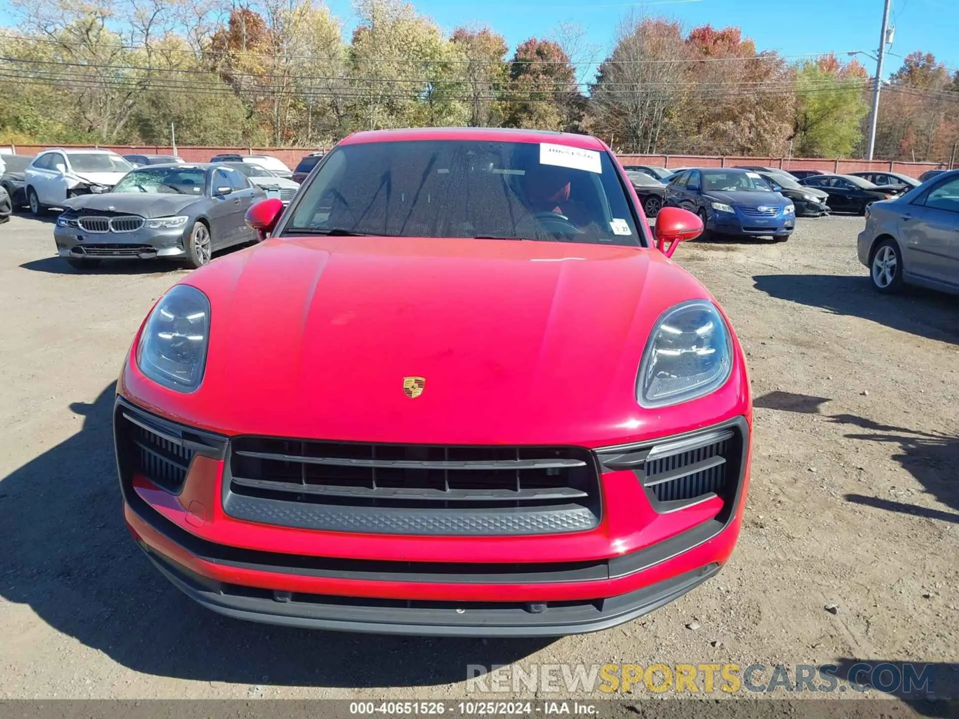 12 fotografías del automóvil dañado WP1AG2A57NLB21568 PORSCHE MACAN 2022