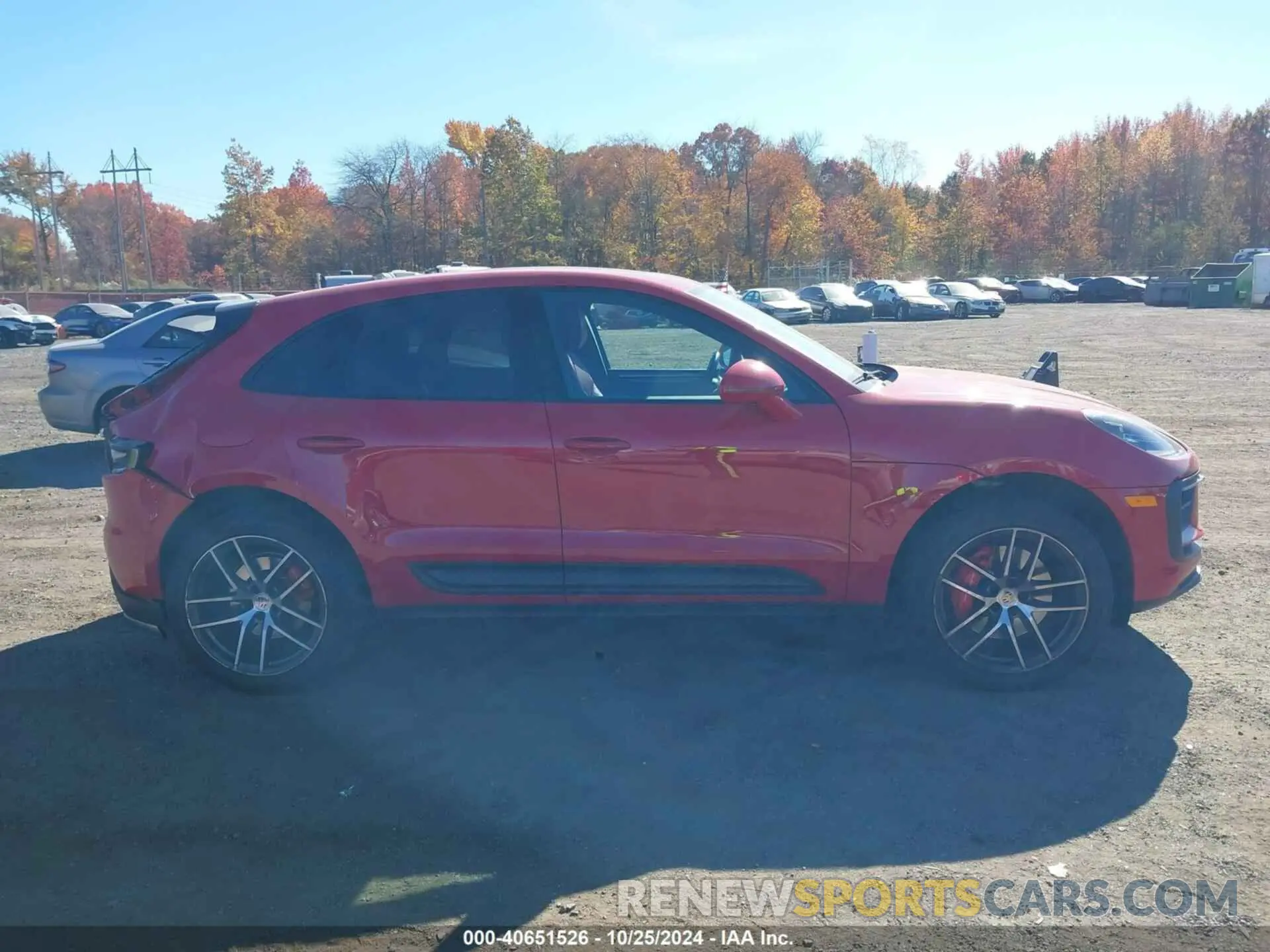 13 fotografías del automóvil dañado WP1AG2A57NLB21568 PORSCHE MACAN 2022
