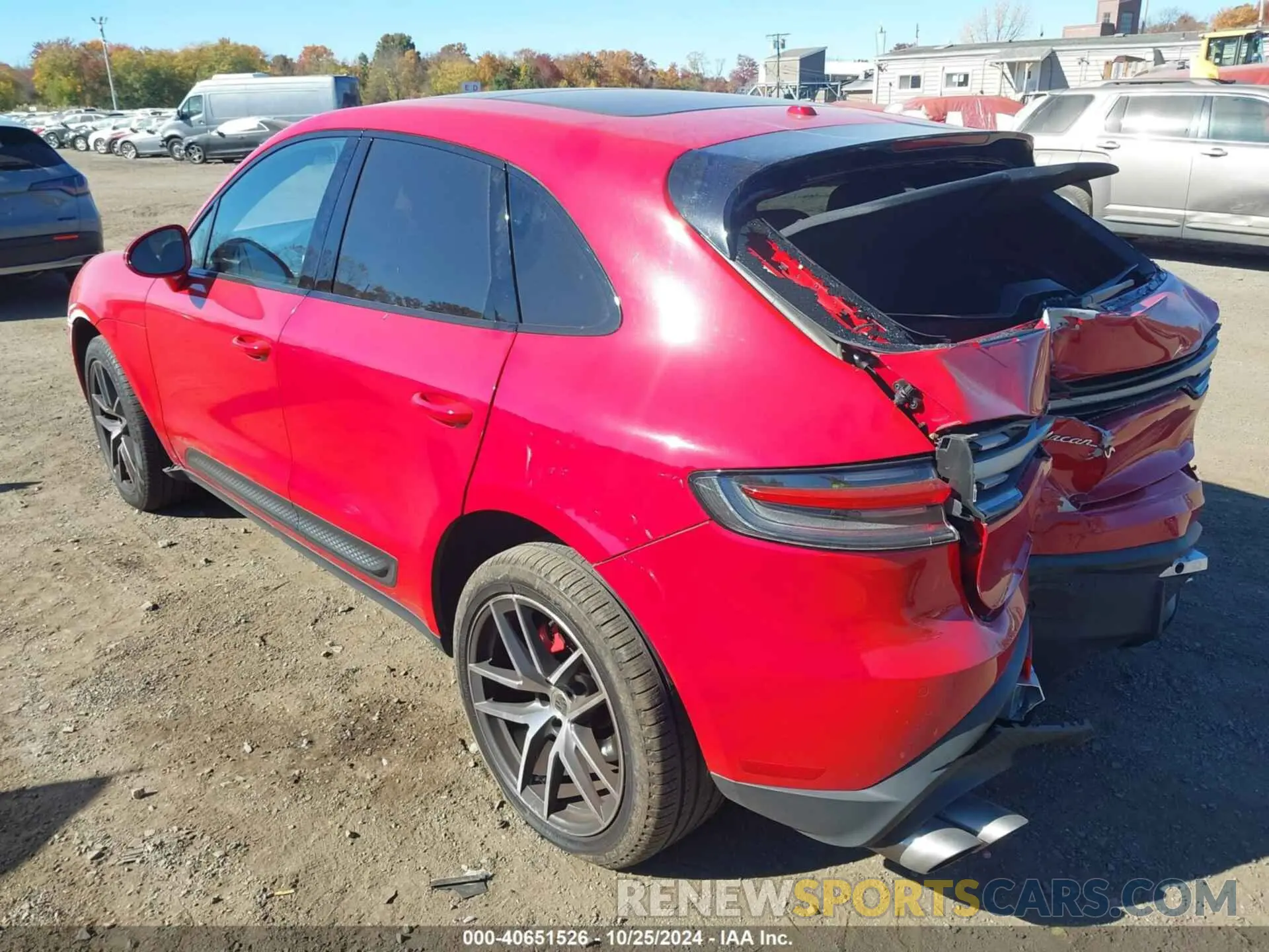 18 fotografías del automóvil dañado WP1AG2A57NLB21568 PORSCHE MACAN 2022