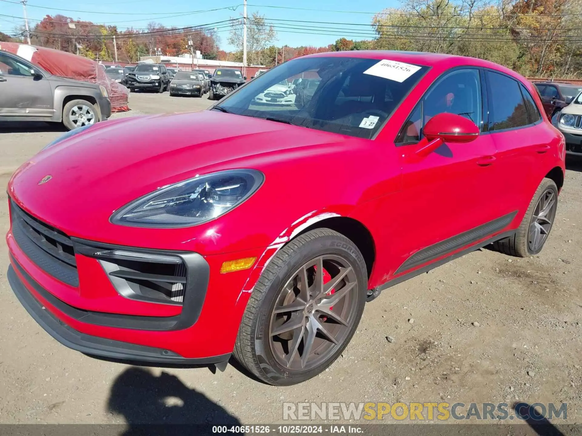 19 fotografías del automóvil dañado WP1AG2A57NLB21568 PORSCHE MACAN 2022