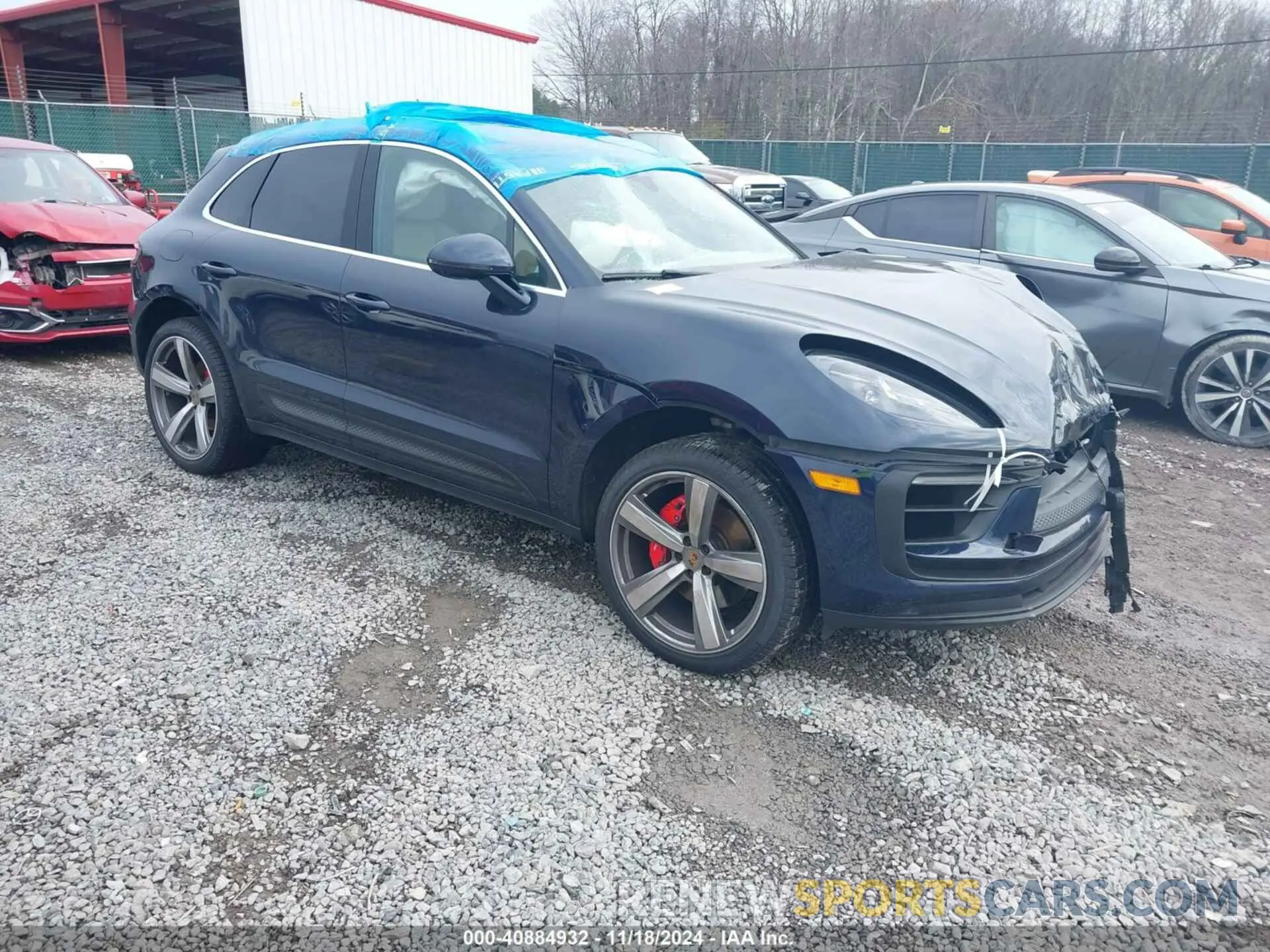 1 fotografías del automóvil dañado WP1AG2A57NLB22154 PORSCHE MACAN 2022