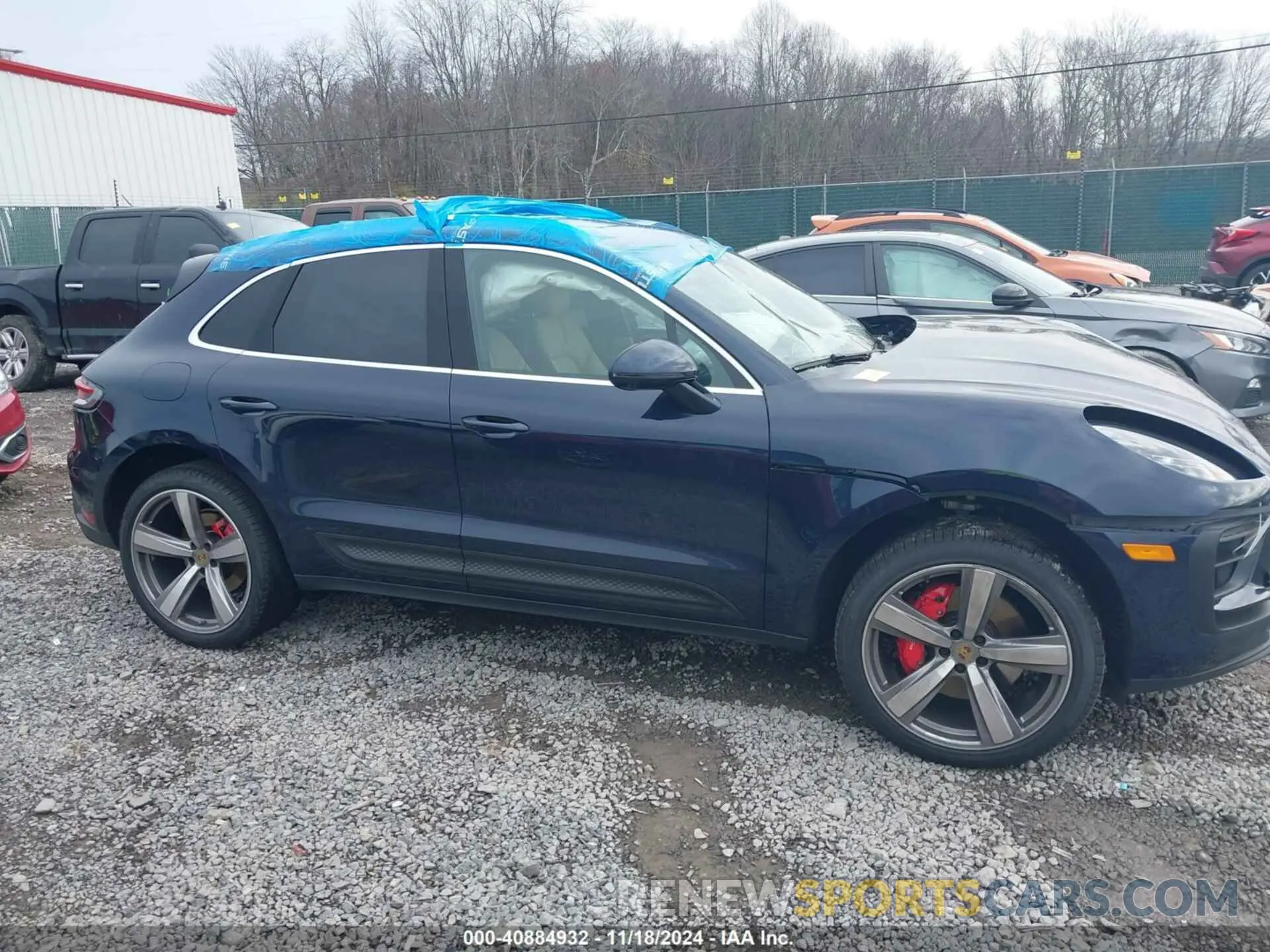 13 fotografías del automóvil dañado WP1AG2A57NLB22154 PORSCHE MACAN 2022