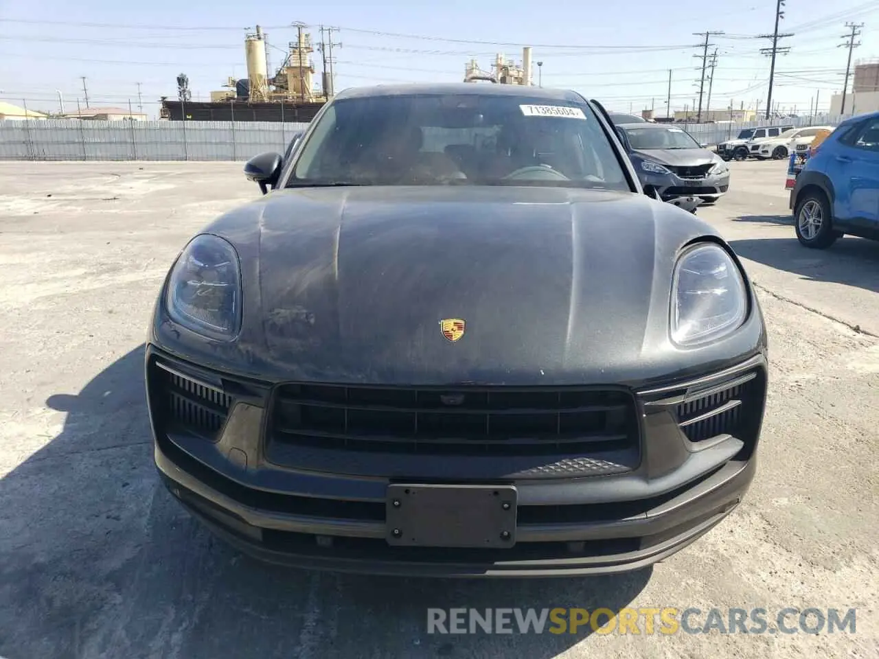 5 fotografías del automóvil dañado WP1AG2A5XNLB22410 PORSCHE MACAN 2022