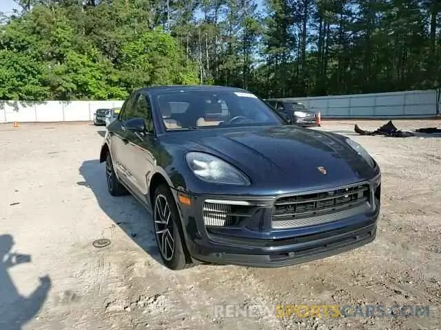 14 fotografías del automóvil dañado WP1AG2A5XNLB23833 PORSCHE MACAN 2022