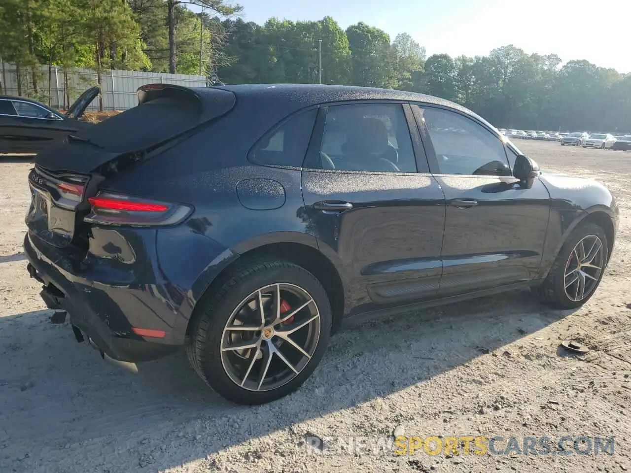 3 fotografías del automóvil dañado WP1AG2A5XNLB23833 PORSCHE MACAN 2022