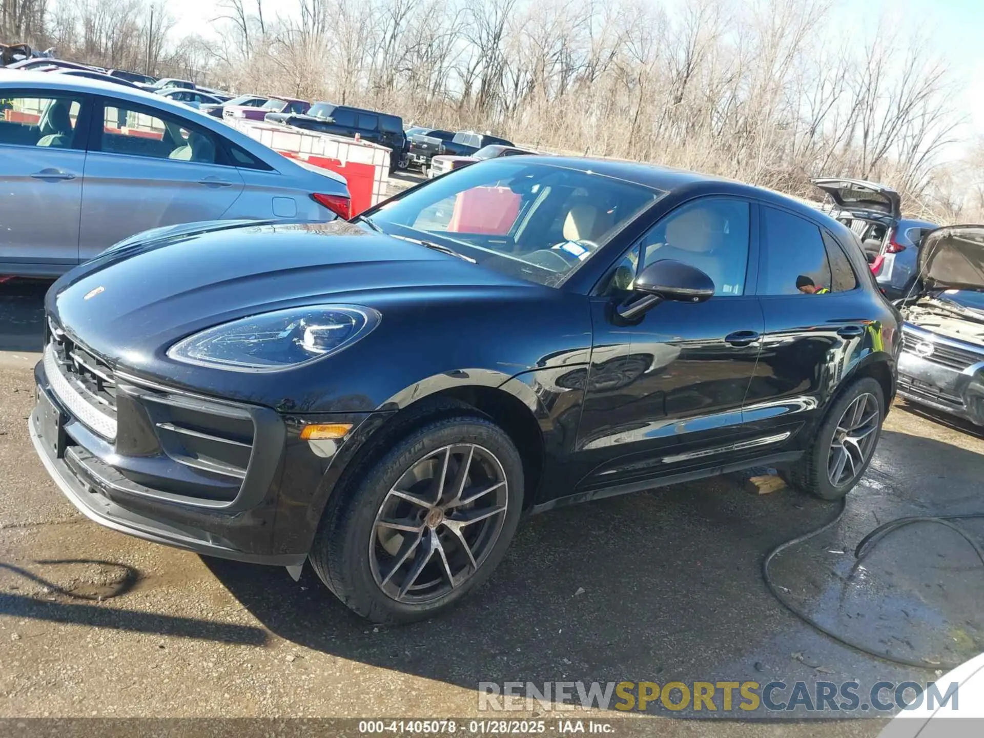 14 fotografías del automóvil dañado WP1AA2A55PLB02277 PORSCHE MACAN 2023
