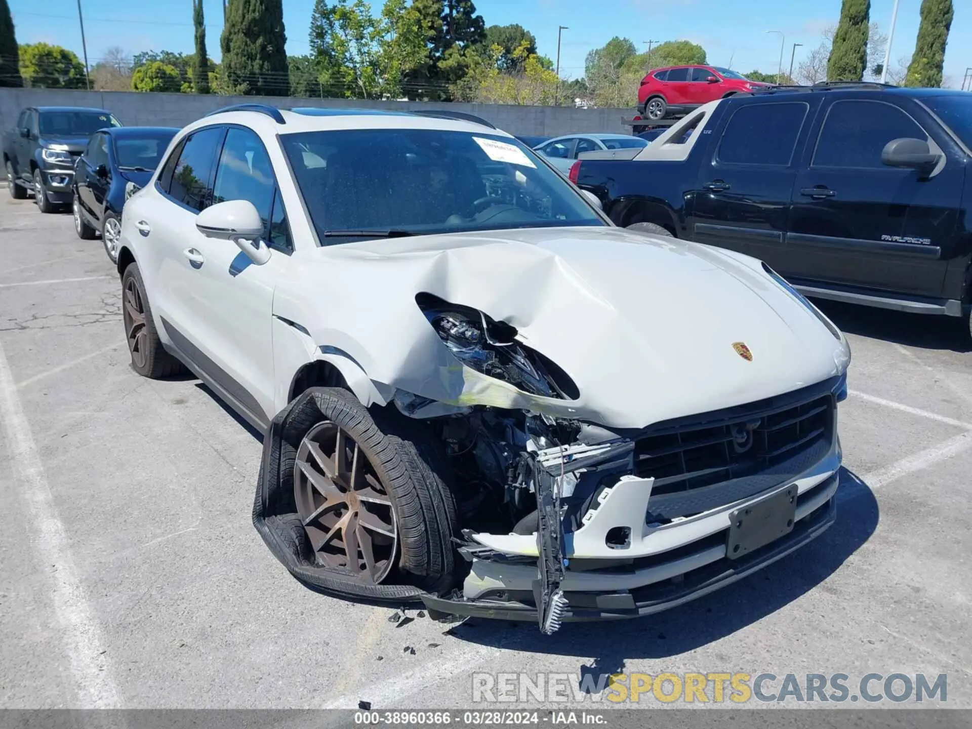 1 fotografías del automóvil dañado WP1AA2A59PLB06851 PORSCHE MACAN 2023