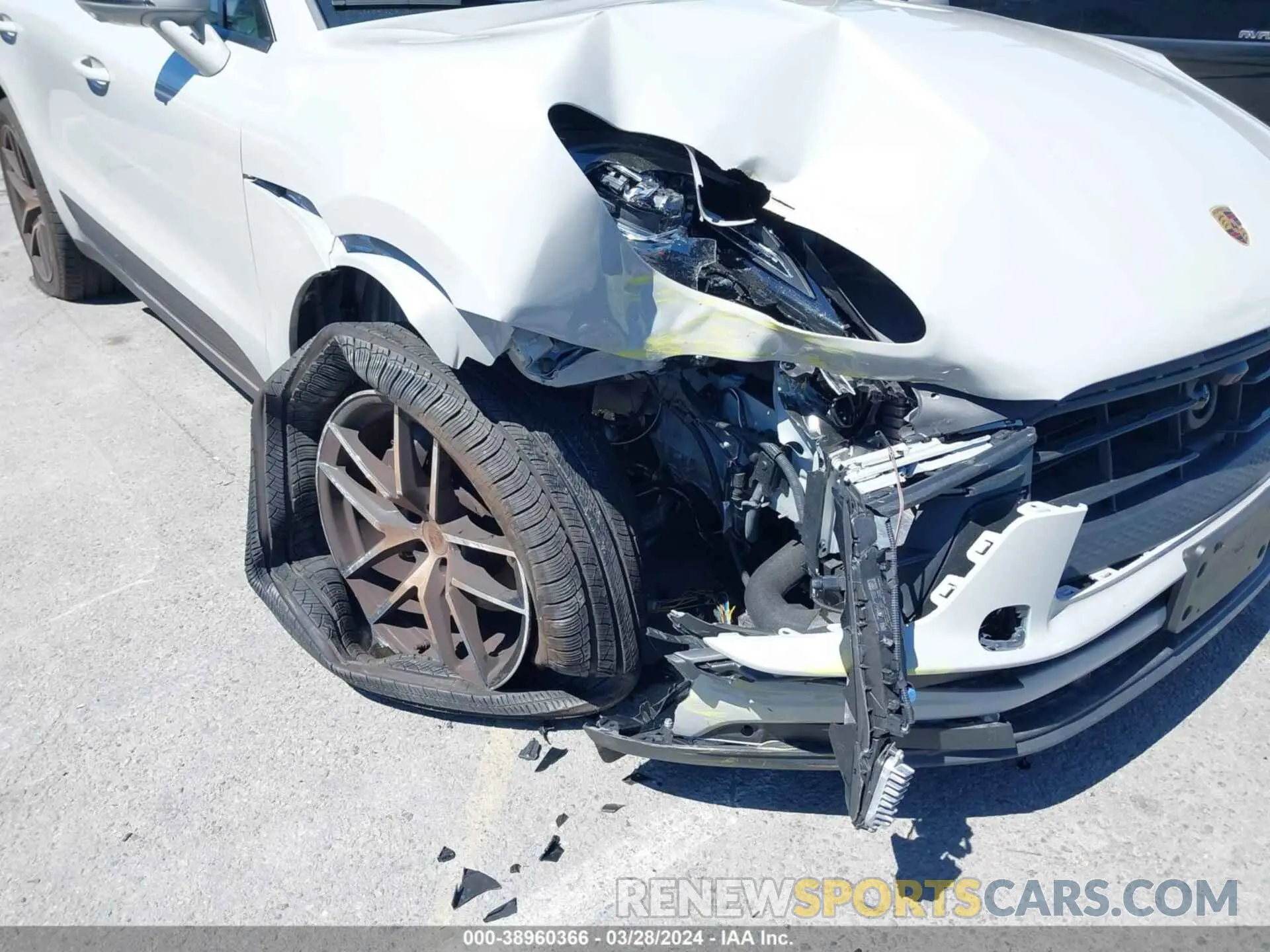 6 fotografías del automóvil dañado WP1AA2A59PLB06851 PORSCHE MACAN 2023